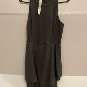 Lululemon Nulux Running Dress 8"  Graphite Grey. Size 6